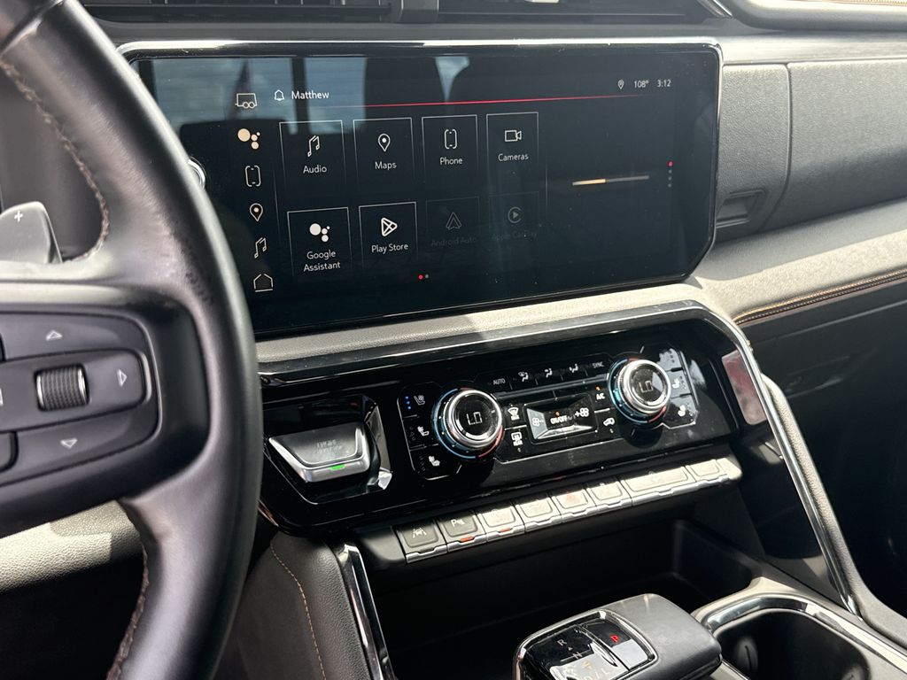 2023 GMC Sierra 1500 AT4 White at Bayway Chrysler Dodge Jeep Ram