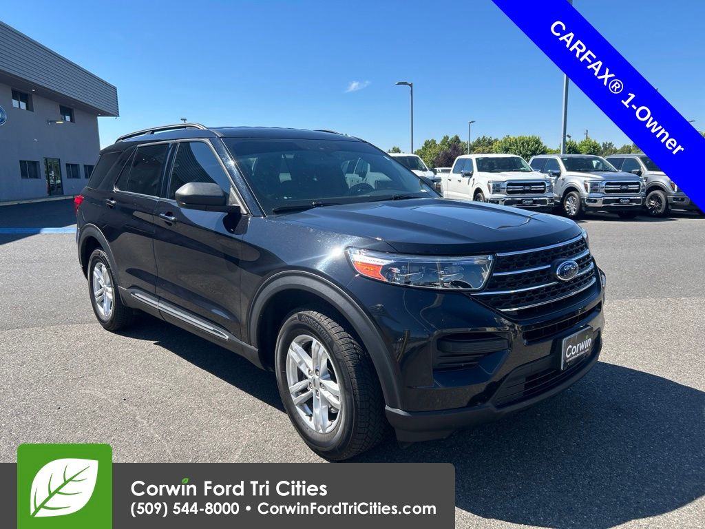Black 2020 Ford Explorer SUV / Crossover All-Wheel Drive Automatic