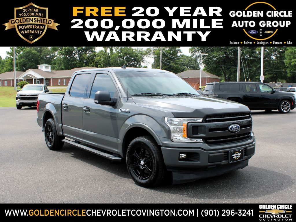 Gray (Lead Foot) 2020 Ford F-150 XLT SuperCrew RWD Pickup Truck 4X2 Automatic