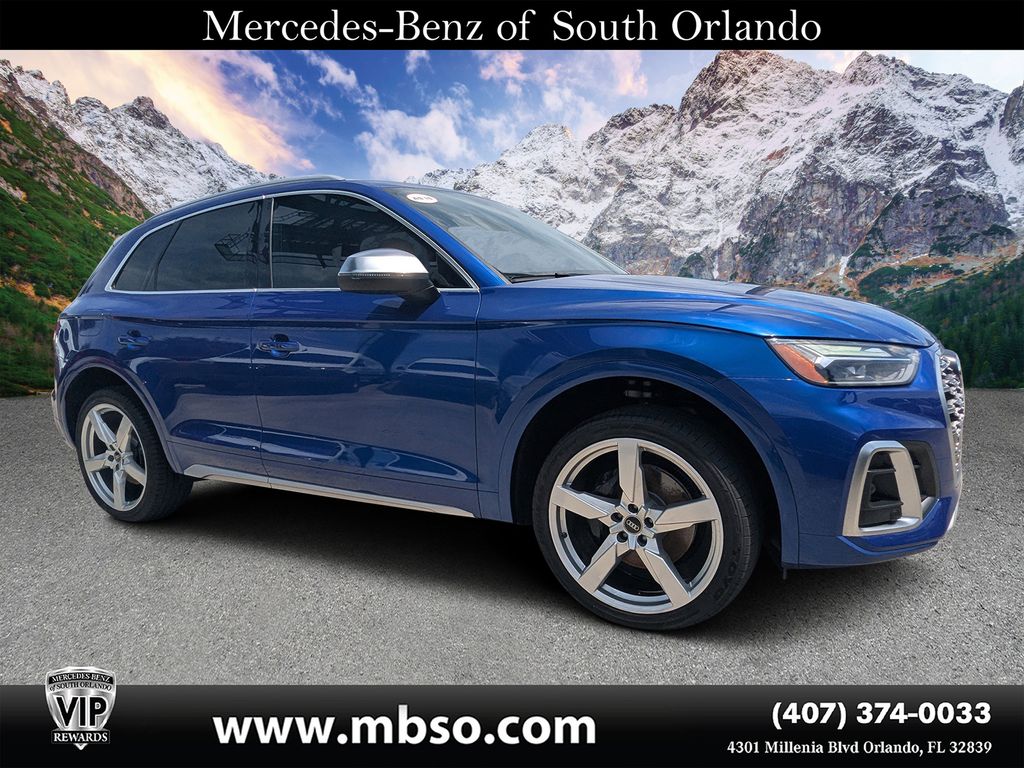 Ultra Blue Metallic 2022 Audi SQ5 SUV / Crossover All-Wheel Drive 8-Speed Automatic