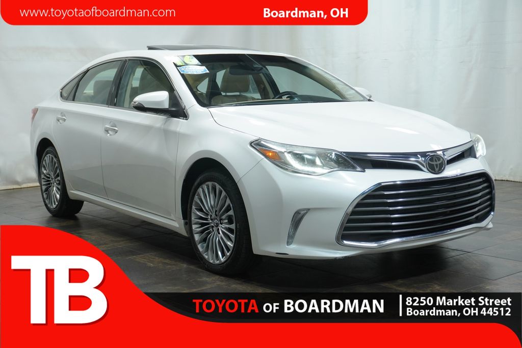 White (Blizzard Pearl) 2016 Toyota Avalon Limited Sedan Front-Wheel Drive 6-Speed Automatic