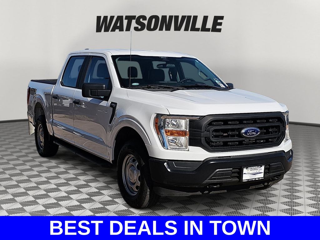 Oxford White 2022 Ford F-150 Pickup Truck Four-Wheel Drive Automatic