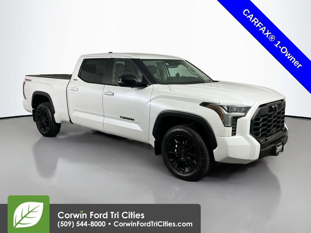 Pearl 2024 Toyota Tundra Limited CrewMax Cab LB 4WD Pickup Truck Four-Wheel Drive Automatic