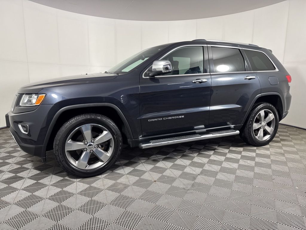 Gray (Maximum Steel Metallic Clearcoat) 2015 Jeep Grand Cherokee Limited 4WD SUV / Crossover Four-Wheel Drive 8-Speed Automatic