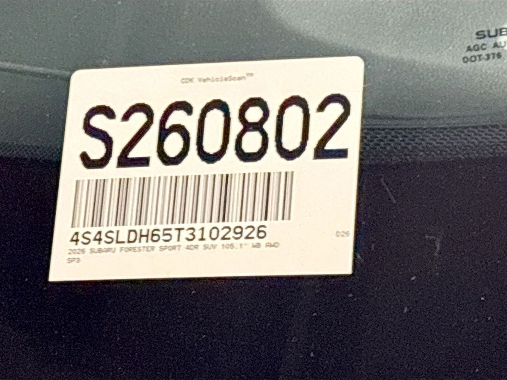 2026 Subaru Forester Sport