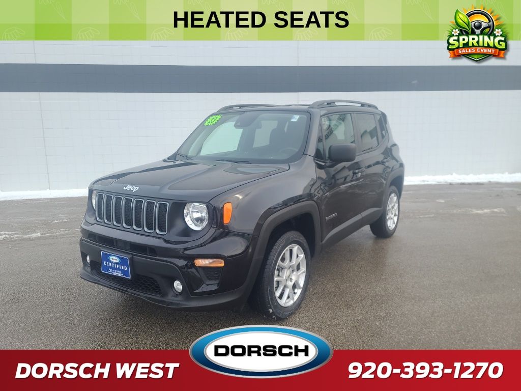 used 2023 Jeep Renegade car, priced at $19,823