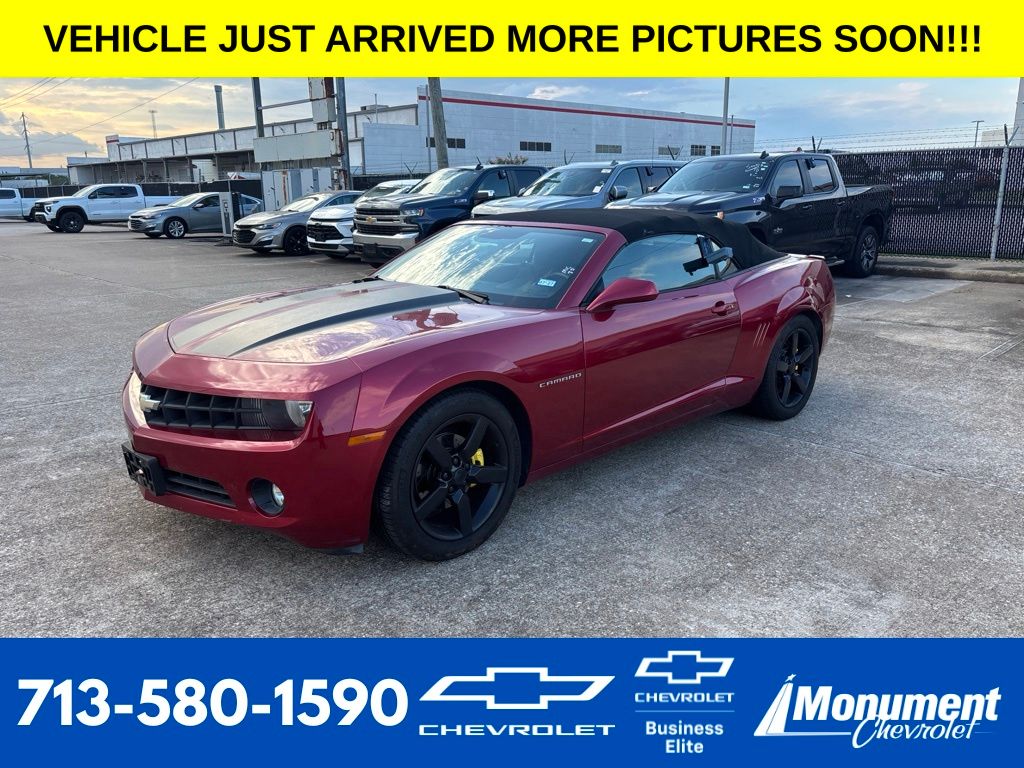 Crystal Red Tintcoat 2013 Chevrolet Camaro Convertible Rear-Wheel Drive 6-Speed Automatic