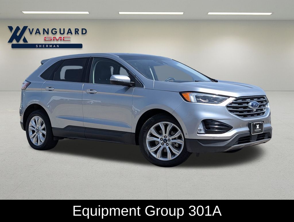 Silver Metallic 2020 Ford Edge SUV / Crossover Front-Wheel Drive 8-Speed Automatic