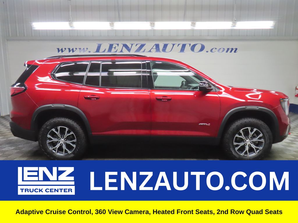 Volcanic Red Tintcoat 2026 GMC Acadia SUV / Crossover Four-Wheel Drive 8-Speed Automatic