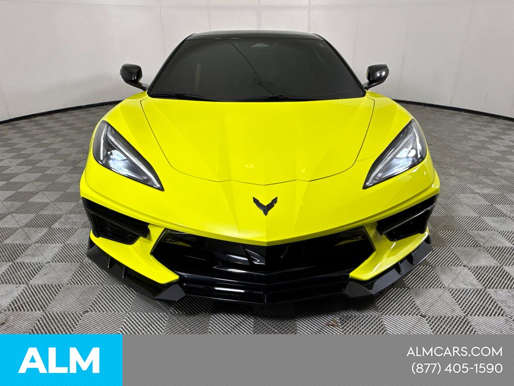 Used 2024 Yellow Chevrolet Stingray image 3
