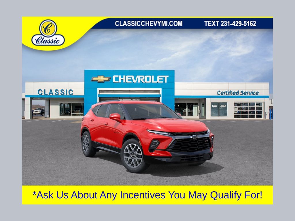 Habanero Orange 2026 Chevrolet Blazer SUV / Crossover All-Wheel Drive 9-Speed Automatic Overdrive