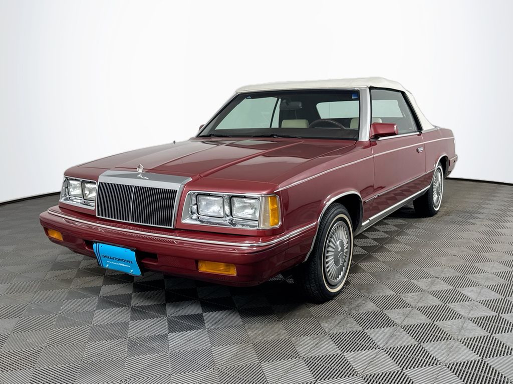 1986 Chrysler Le Baron Base Convertible