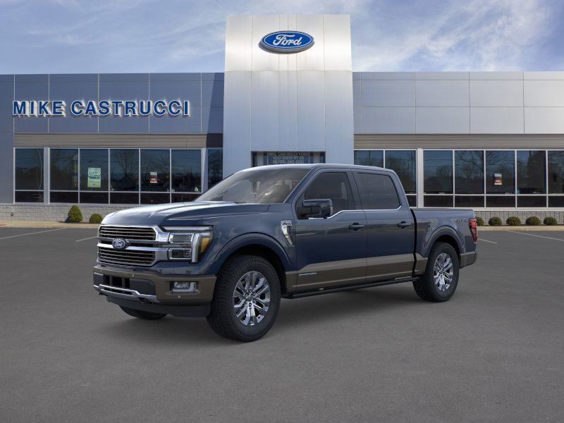 Antimatter Blue Metallic 2026 Ford F-150 King Ranch SuperCrew 4WD Pickup Truck Four-Wheel Drive Automatic