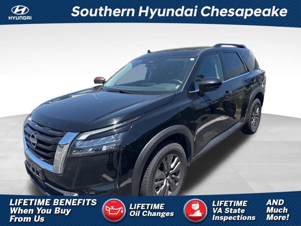 Super Black 2024 Nissan Pathfinder SV 4WD SUV / Crossover All-Wheel Drive 9-Speed Automatic