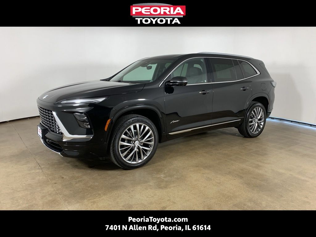 Black (Ebony Twilight Metallic) 2025 Buick Enclave SUV / Crossover Four-Wheel Drive 8-Speed Automatic