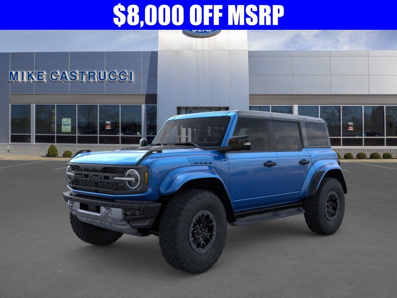 Velocity Blue Metallic 2025 Ford Bronco Raptor 4WD SUV / Crossover Four-Wheel Drive Automatic