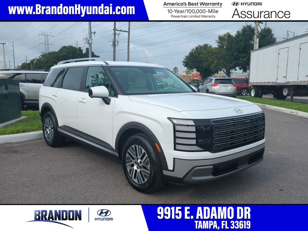 White Pearl 2026 Hyundai Palisade Hybrid SUV / Crossover Front-Wheel Drive 6-Speed Automatic