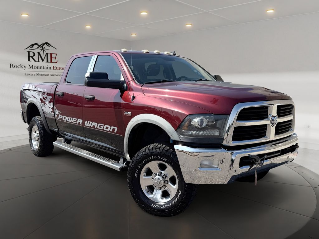 Delmonico Red Pearlcoat 2016 RAM 2500 Pickup Truck Four-Wheel Drive 6-Speed Automatic
