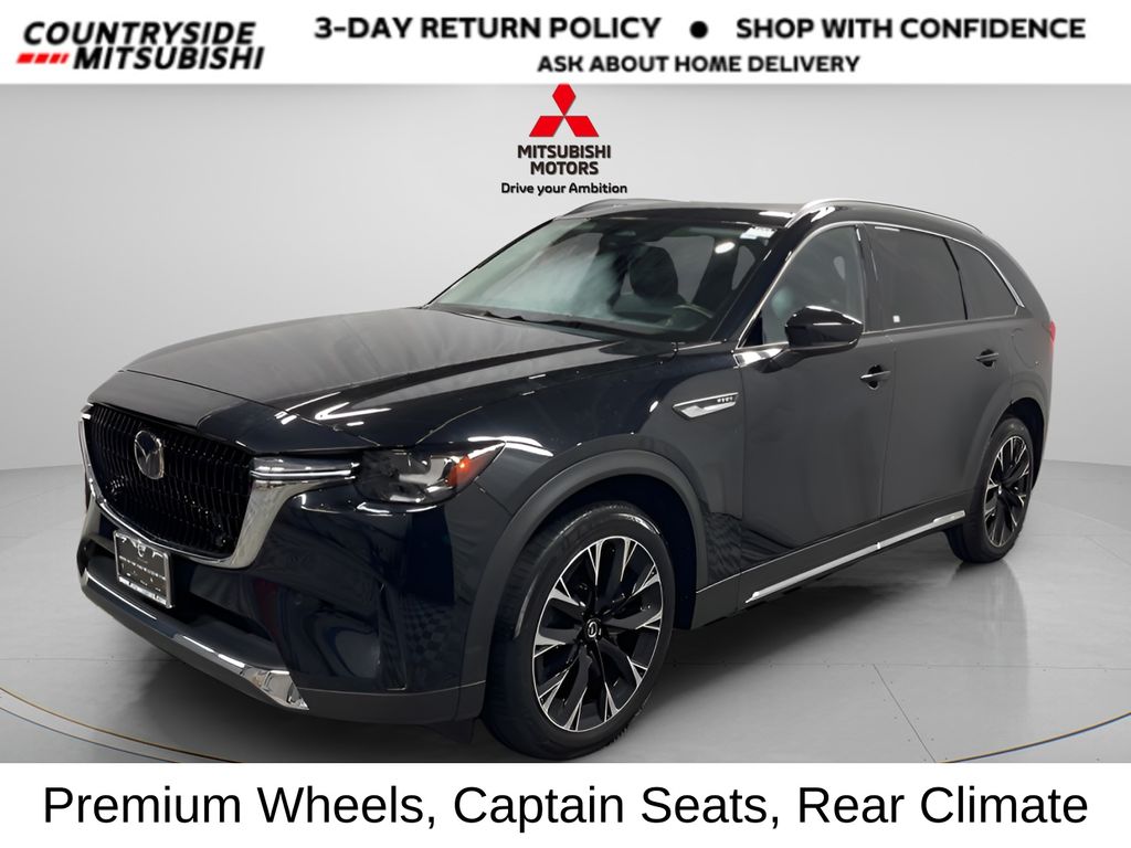 Jet Black Mica 2024 Mazda CX-90 PHEV Premium AWD SUV / Crossover All-Wheel Drive 8-Speed Automatic