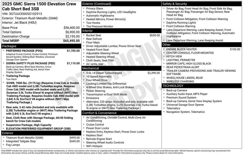 Used 2025 GMC Sierra 1500 Truck
