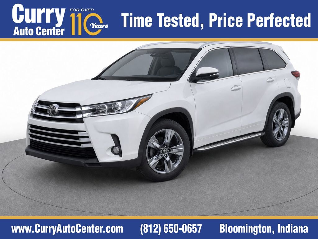 White (Blizzard Pearl) 2017 Toyota Highlander SUV / Crossover All-Wheel Drive 8-Speed Automatic