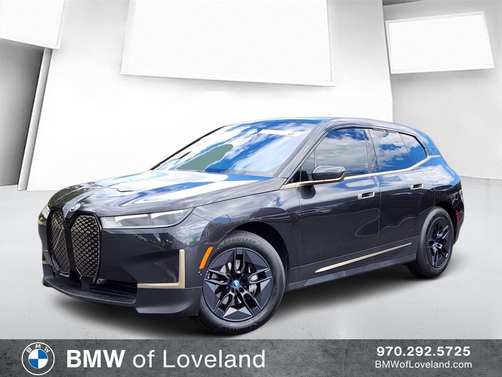 Gray (Dark Graphite Metallic) 2024 BMW iX SUV / Crossover All-Wheel Drive Automatic