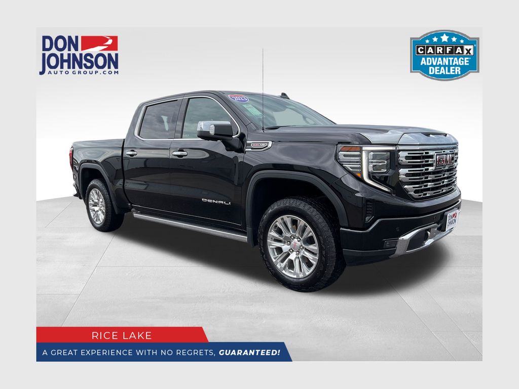Onyx Black 2023 GMC Sierra 1500 Pickup Truck Four-Wheel Drive Automatic