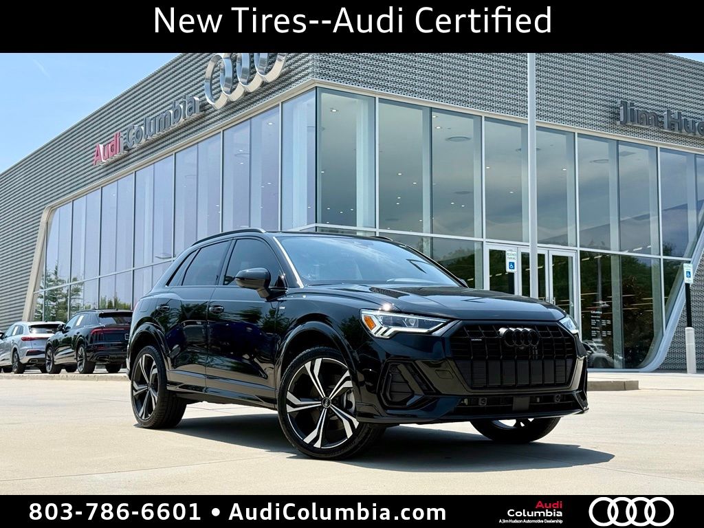 Mythos Black Metallic 2024 Audi Q3 SUV / Crossover All-Wheel Drive 8-Speed Automatic