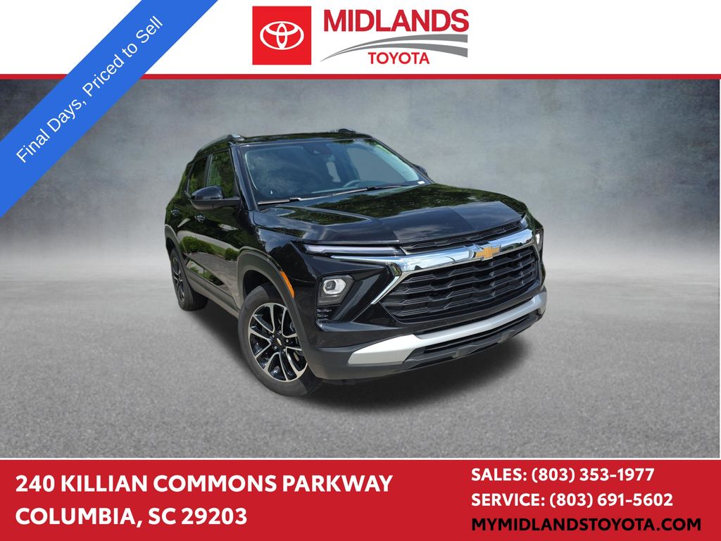 Mosaic Black Metallic 2025 Chevrolet Trailblazer SUV / Crossover Front-Wheel Drive Continuously Variable Transmission