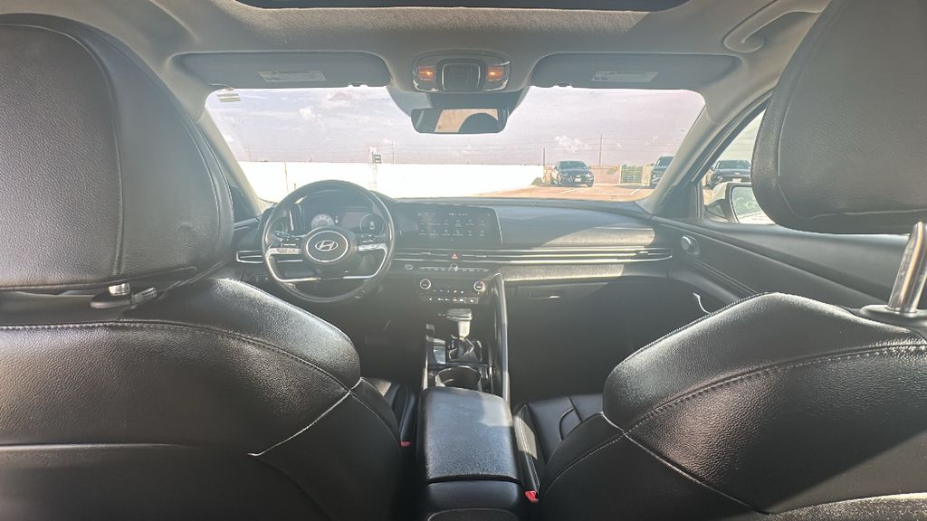 2024 Hyundai Elantra Limited White at Baytown Hyundai