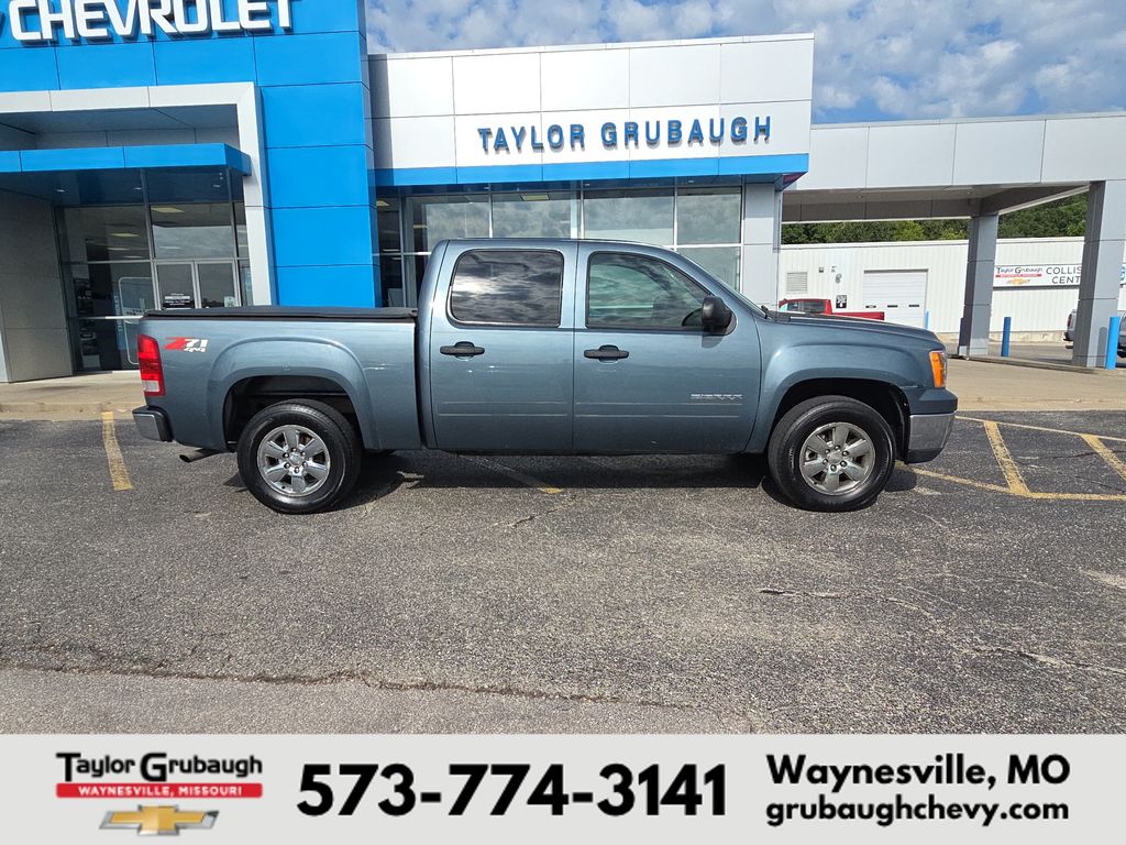 Stealth Gray Metallic 2012 GMC Sierra 1500 Pickup Truck Four-Wheel Drive 6-Speed Automatic