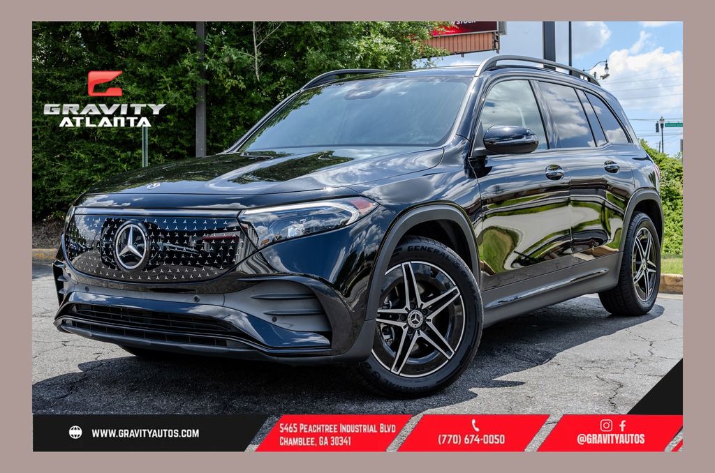 Night Black 2024 Mercedes-Benz EQB SUV / Crossover Front-Wheel Drive 1-Speed Automatic
