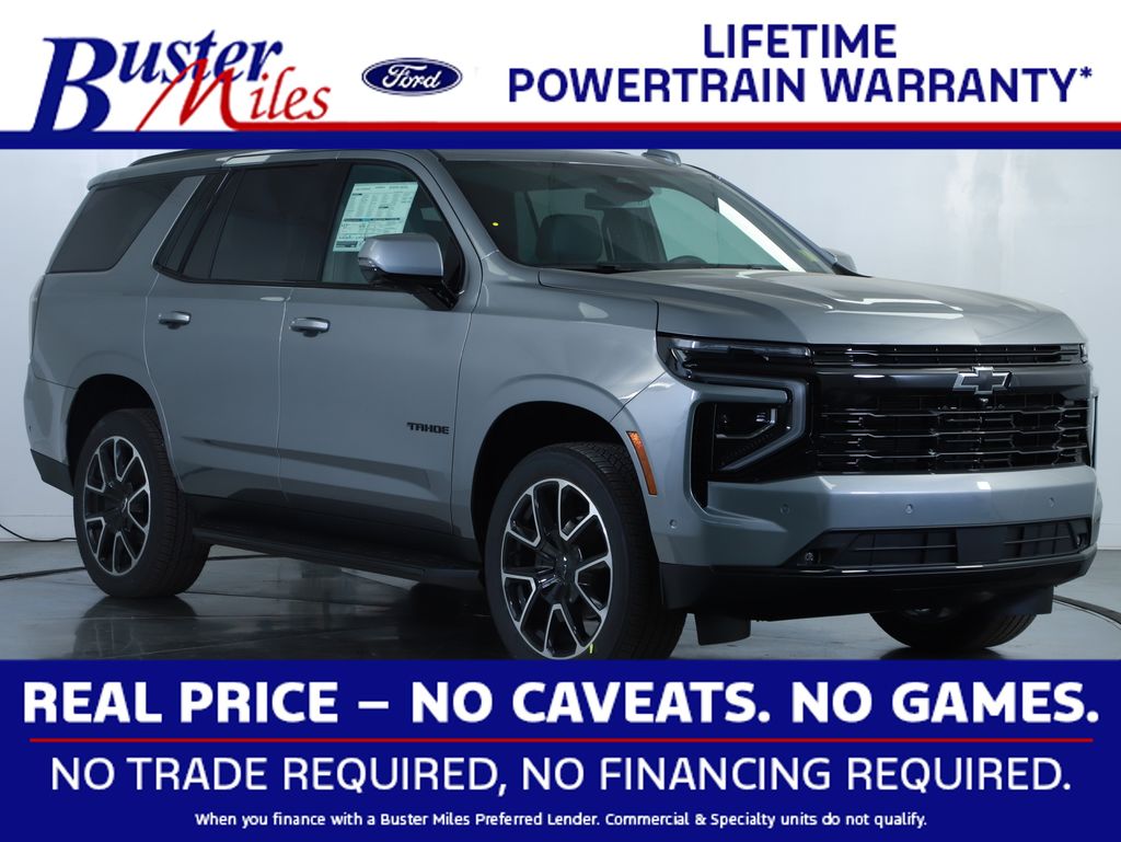 Sterling Gray Metallic 2026 Chevrolet Tahoe RST 4WD SUV / Crossover Four-Wheel Drive
