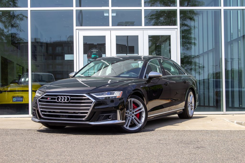 Black 2020 Audi S8 4.0T quattro Sedan All-Wheel Drive Automatic