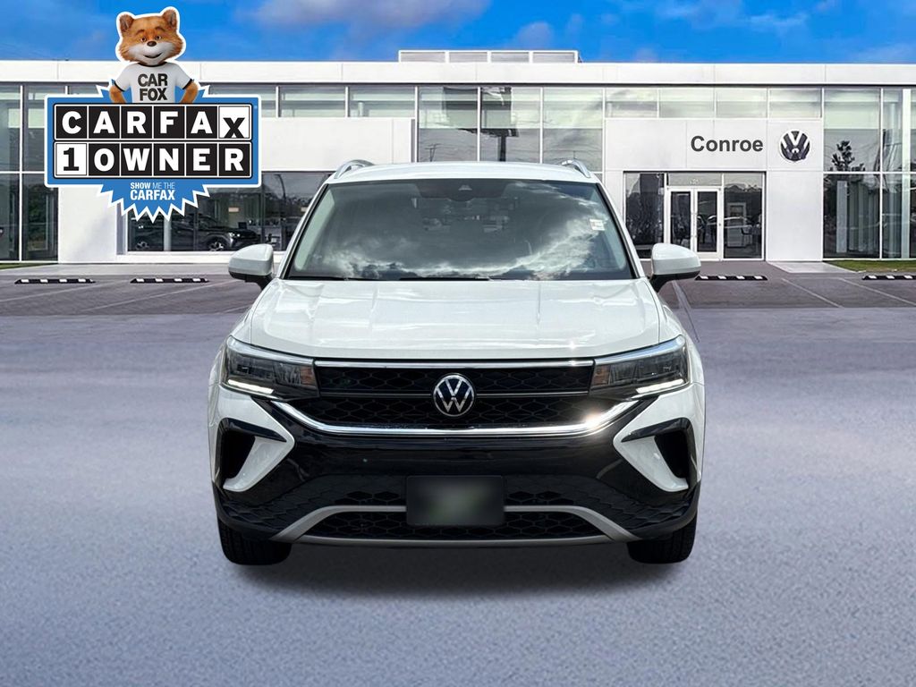 2023 Volkswagen Taos 1.5T SE White at DeMontrond Automotive Group
