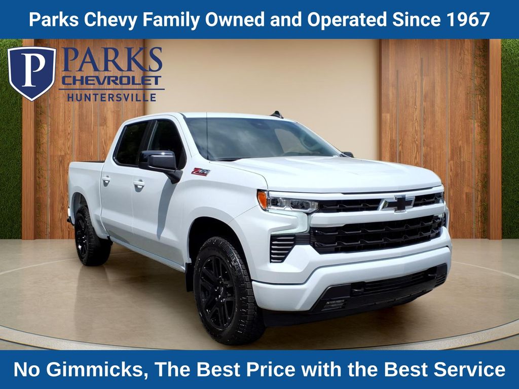 Summit White 2026 Chevrolet Silverado 1500 Pickup Truck Four-Wheel Drive Automatic