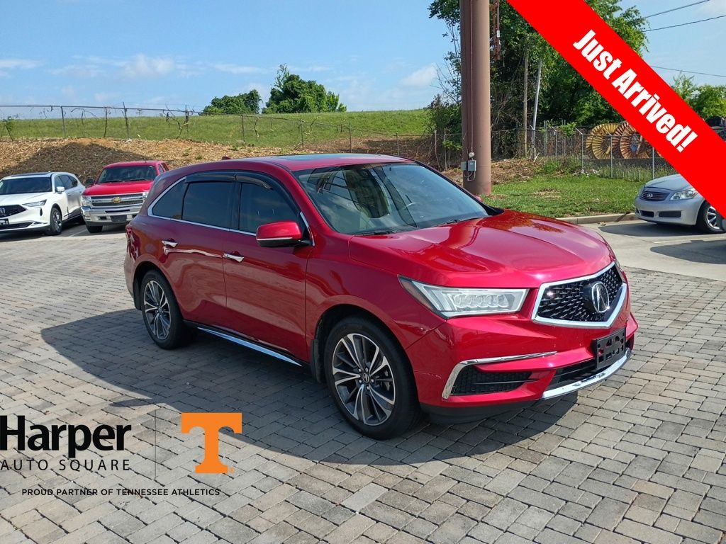 Performance Red Pearl 2020 Acura MDX SUV / Crossover All-Wheel Drive 9-Speed Automatic