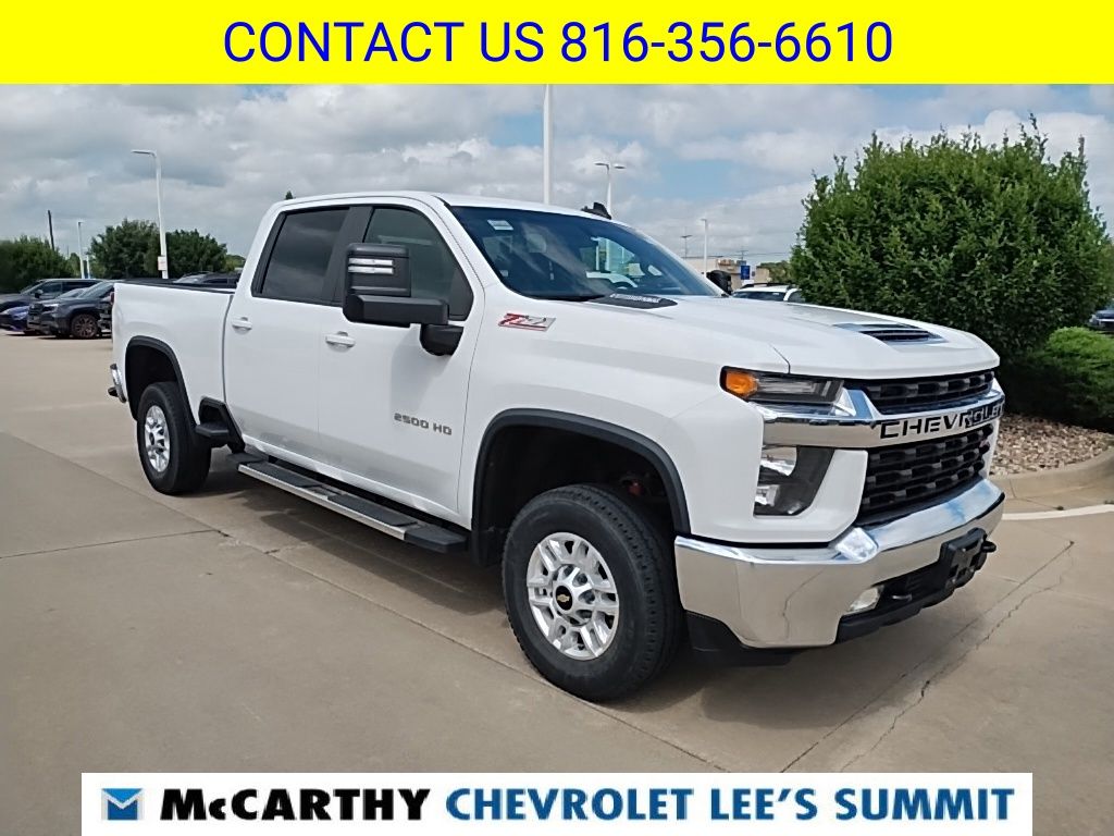 Summit White 2022 Chevrolet Silverado 2500HD Pickup Truck Four-Wheel Drive Automatic