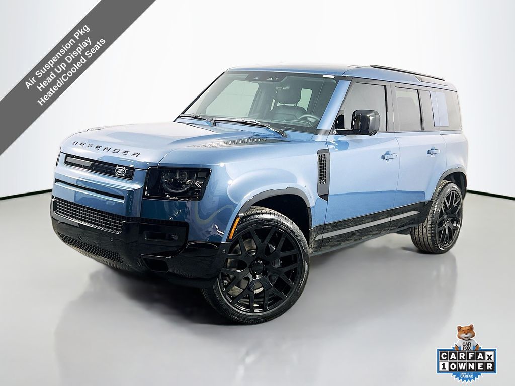 Tasman Blue Metallic 2026 Land Rover Defender 110 P400 X-Dynamic SE AWD SUV / Crossover All-Wheel Drive 8-Speed Automatic