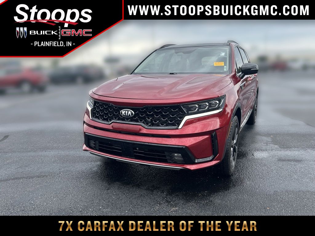 Passion Red Tintcoat 2021 Kia Sorento SUV / Crossover All-Wheel Drive 8-Speed Dual Clutch