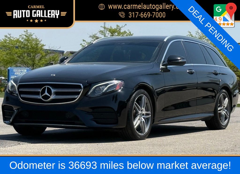 Black 2018 Mercedes-Benz E-Class Wagon All-Wheel Drive 9-Speed Automatic