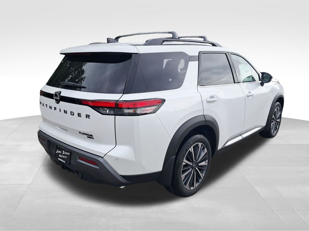 2026 Nissan Pathfinder Platinum White at South Hills Kia