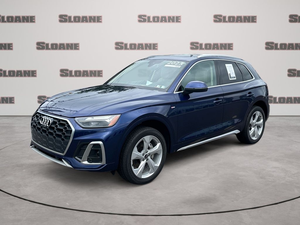 Navarra Blue Metallic 2023 Audi Q5 SUV / Crossover All-Wheel Drive 7-Speed Automatic