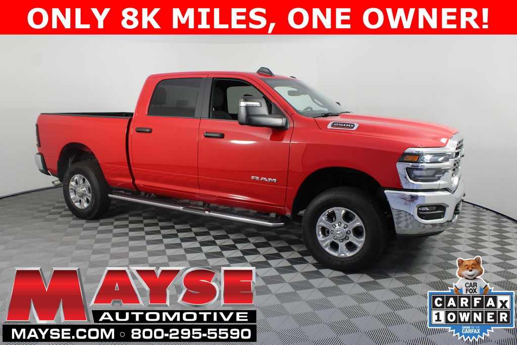 Flame Red Clearcoat 2026 RAM 2500 Pickup Truck Four-Wheel Drive 8-Speed Automatic