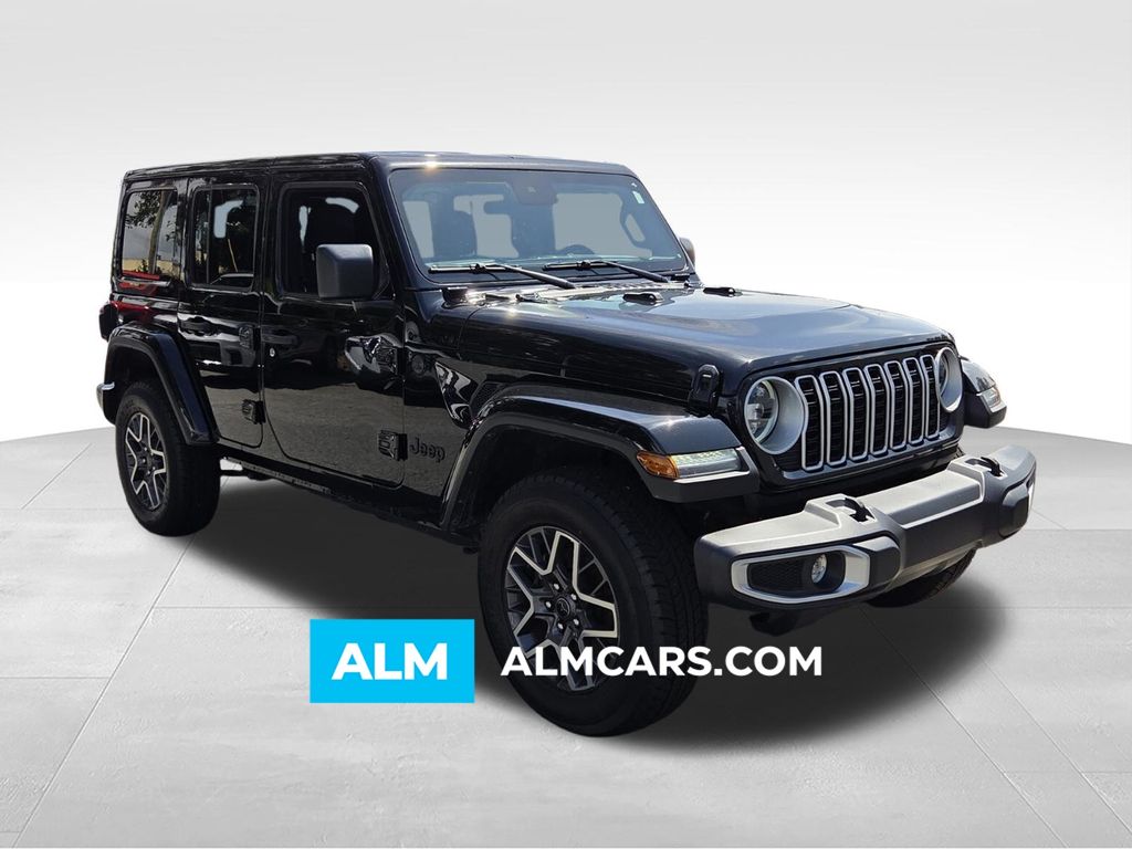 Black Clearcoat 2025 Jeep Wrangler SUV / Crossover Four-Wheel Drive 8-Speed Automatic