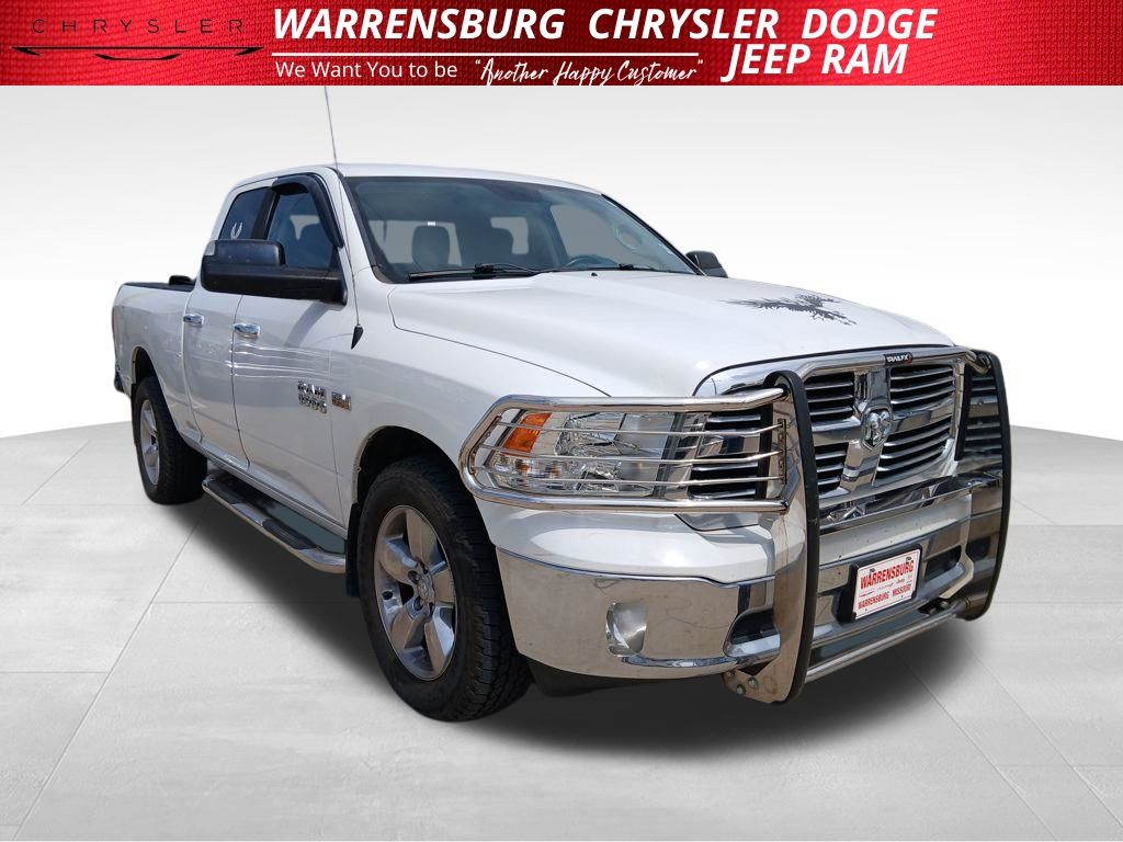 Bright White Clearcoat 2016 RAM 1500 Big Horn Quad Cab 4WD Pickup Truck Four-Wheel Drive 8-Speed Automatic