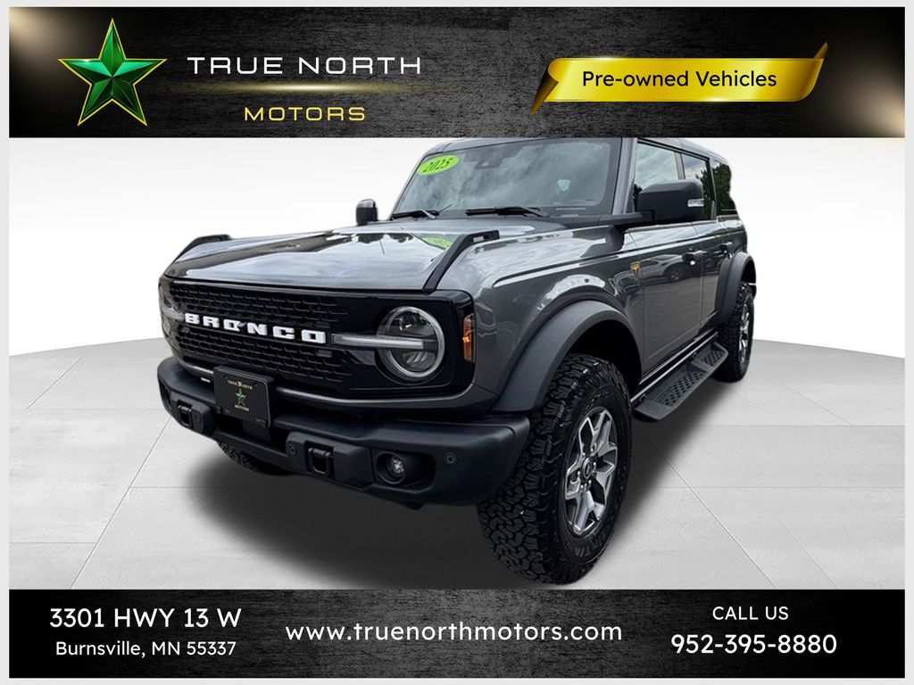 Carbonized Gray Metallic 2025 Ford Bronco SUV / Crossover Four-Wheel Drive Automatic