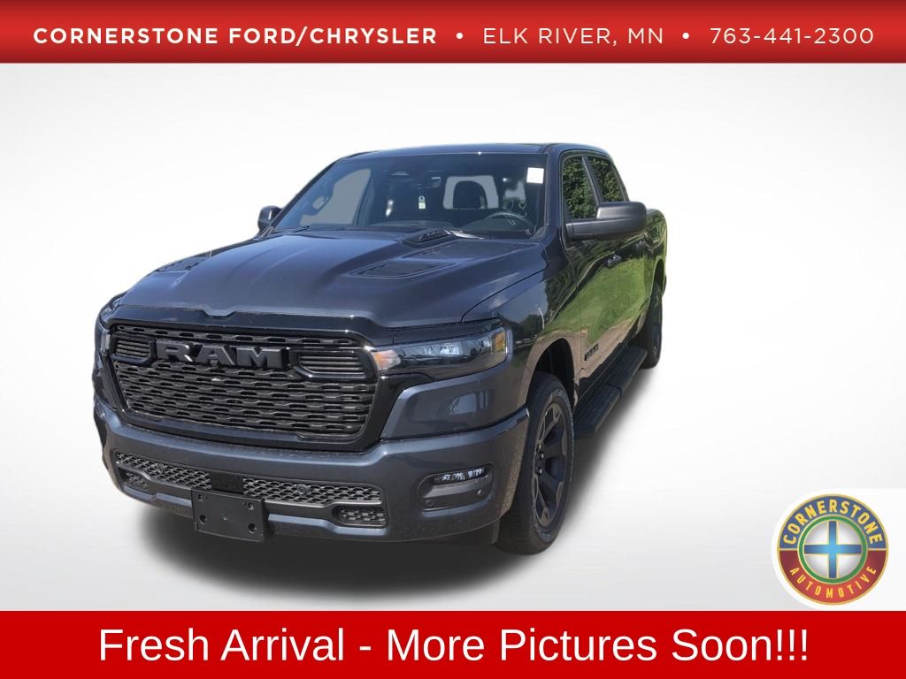 Forged Blue Metallic 2026 RAM 1500 Express Crew Cab 4WD Pickup Truck Four-Wheel Drive 8-Speed Automatic