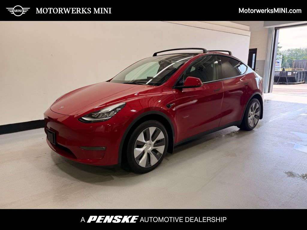 2022 Tesla Model Y Long Range Hero Image
