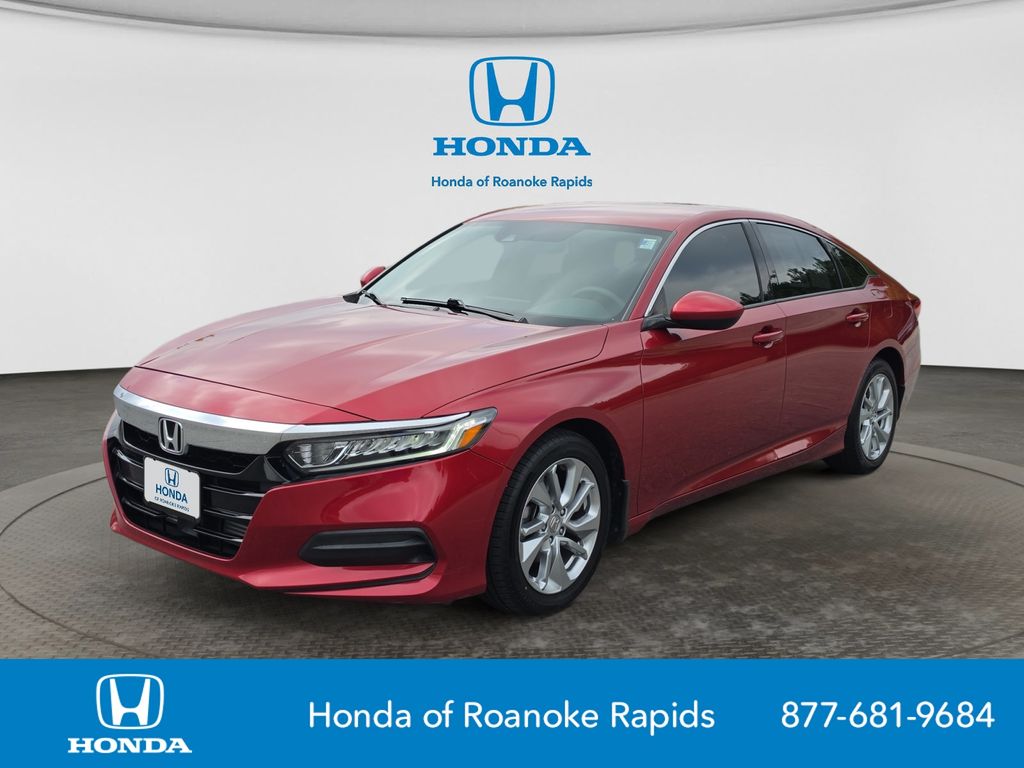 Radiant Red Metallic 2019 Honda Accord Sedan Front-Wheel Drive Continuously Variable Transmission